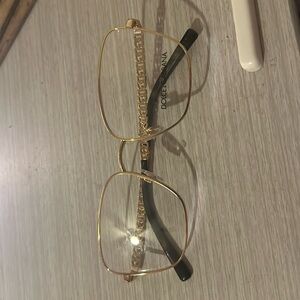 Dolce and Gabbana frames, never worn, women’s. Gold